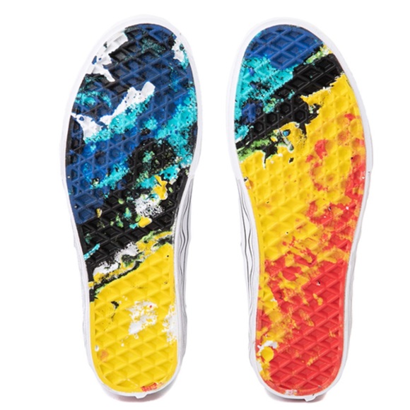 *VANS x CRAYOLA | Authentic DIY Sketch Your Way Skate Shoe - White - Picture 2 of 9